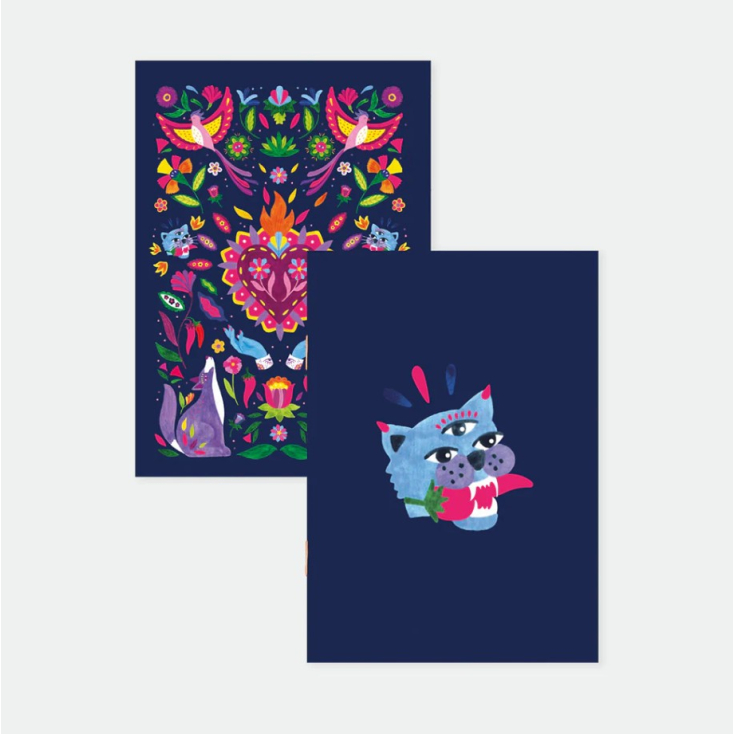 Duo de carnets de poche - Mexican
