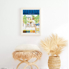 Affiche décorative - Small - Amalfi coast - 18x24 cm