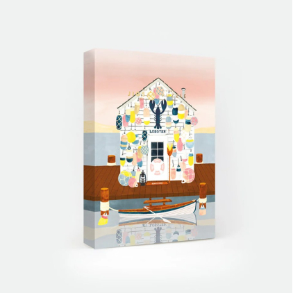 Puzzle 1000pces - Fisherman shop
