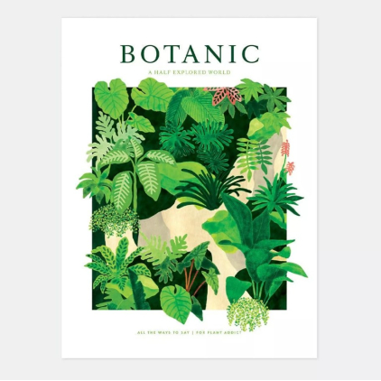 Affiche décorative - Small - Botanic World - 18x24 cm