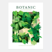 Affiche décorative - Small - Botanic World - 18x24 cm