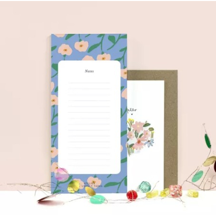 Bloc notes - Bleuet