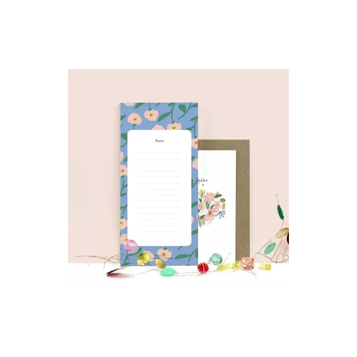 Bloc notes - Bleuet