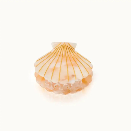 Pince à cheveux - Coquillage - Nude