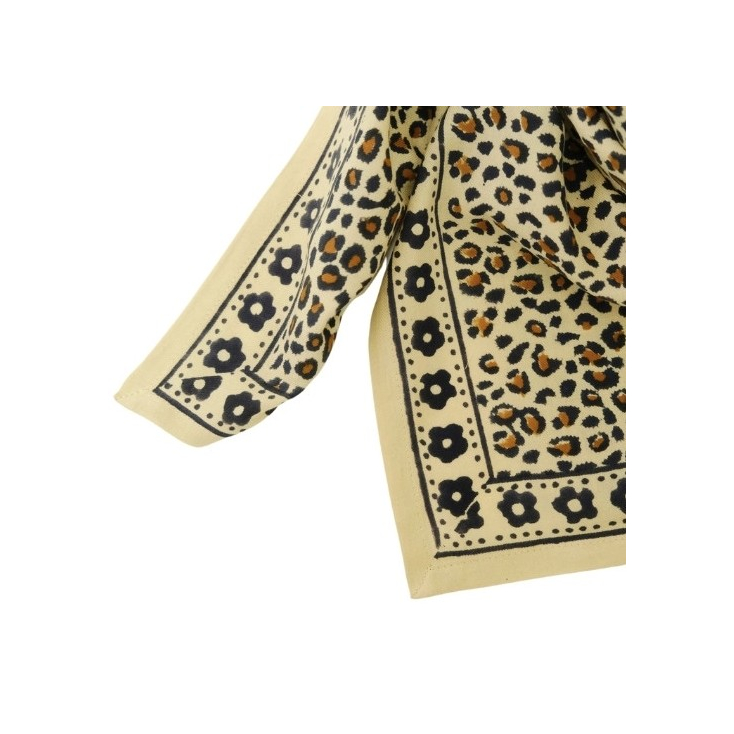 Foulard léopard - Léo kaki