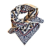 Foulard léopard - Léo kaki