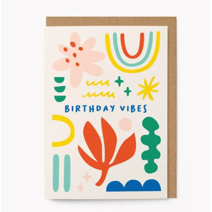Carte avec enveloppe - Birthday Vibes - HOPE30