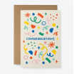 Carte avec enveloppe - Congraduations - HOPE50