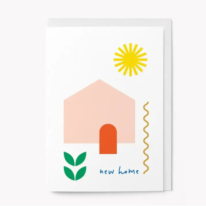 Carte avec enveloppe - Nouvelle maison - BOLD04