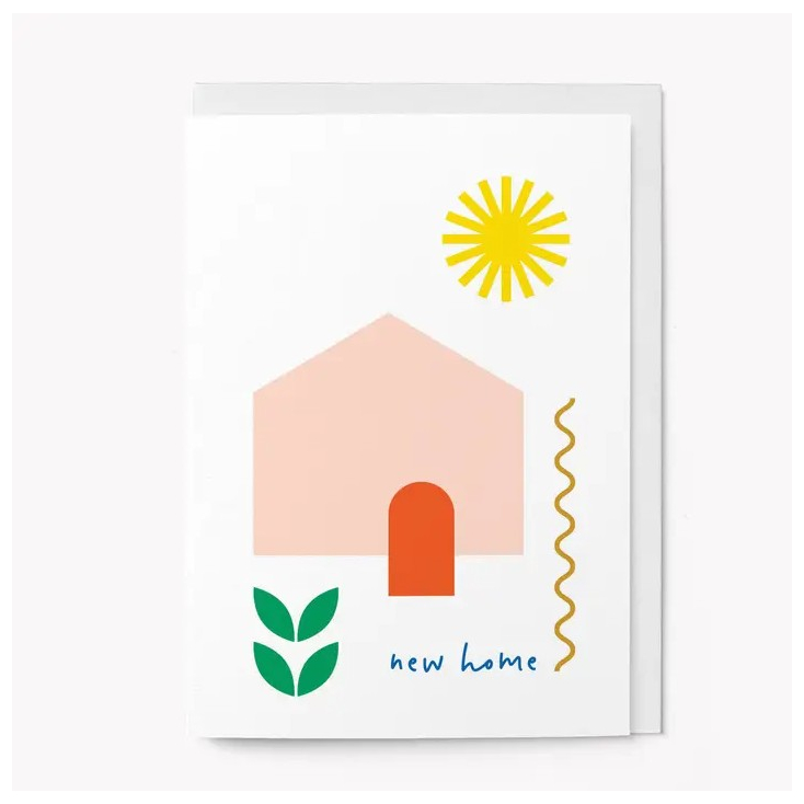 Carte avec enveloppe - Nouvelle maison - BOLD04