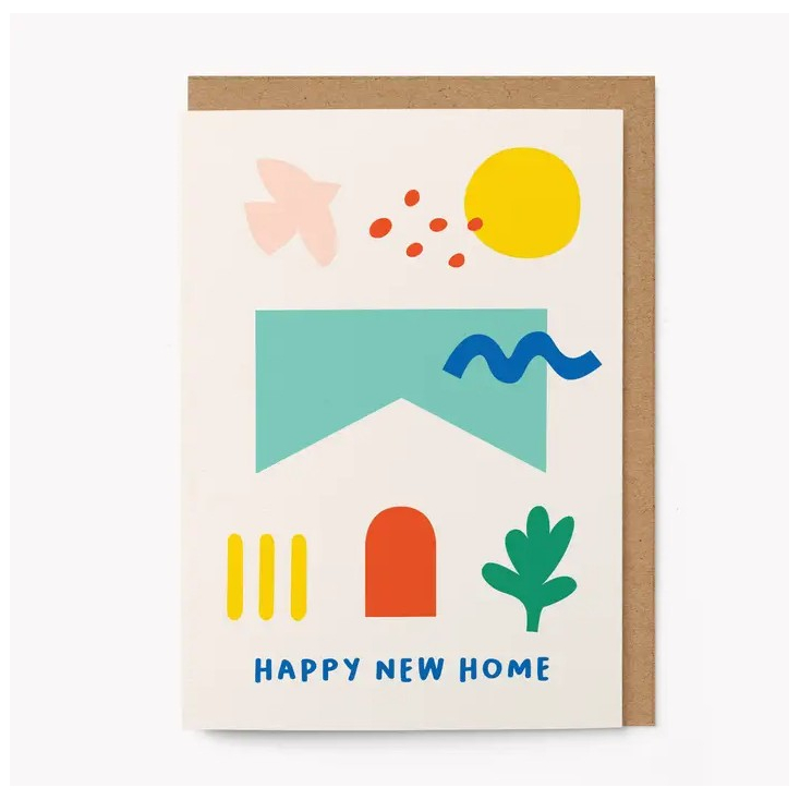 Carte avec enveloppe - Nouvelle maison - HOPE40