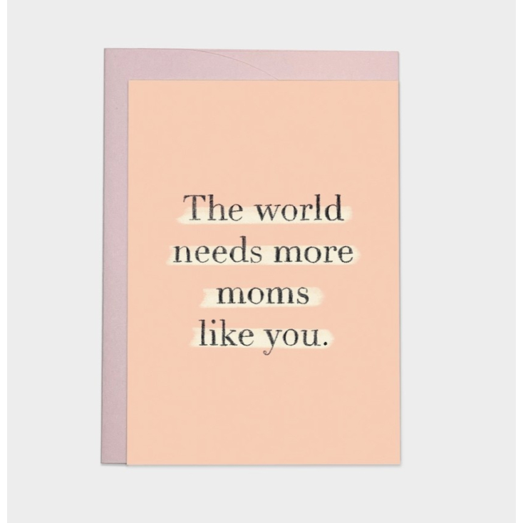 Kaart blanche - carte postale - More moms like you