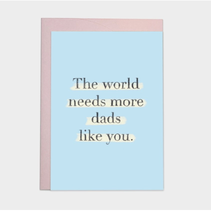 Kaart blanche - carte postale - More dads like you