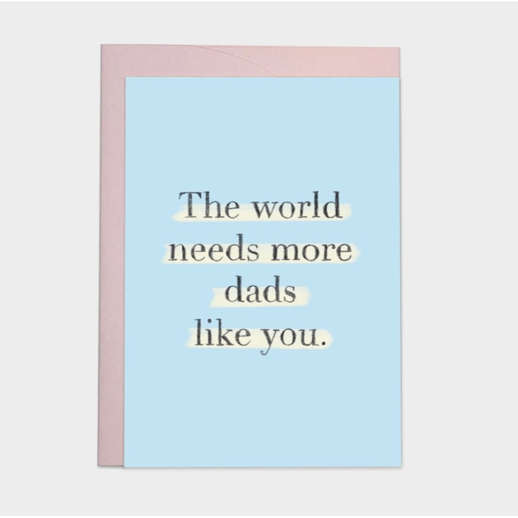 Kaart blanche - carte postale - More dads like you