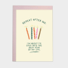 Kaart blanche - carte postale - Repeat after me