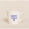Mug - Mamie chérie - bleu
