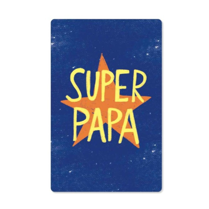 Carte postale - Super papa - KM0224DE