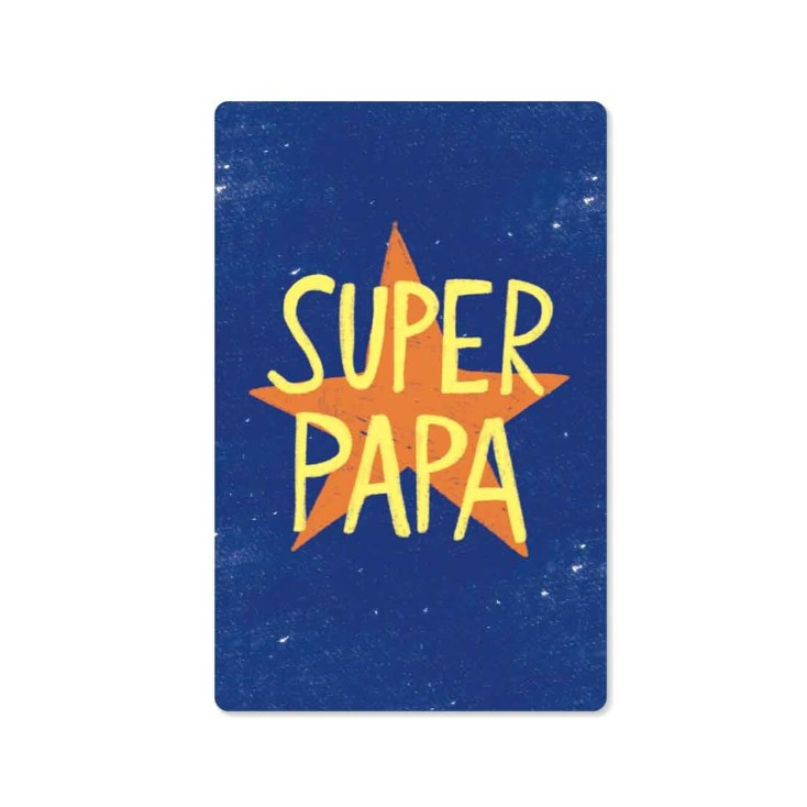 Carte postale - Super papa - KM0224DE