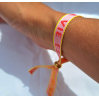 Bracelet ruban - La vie est belle