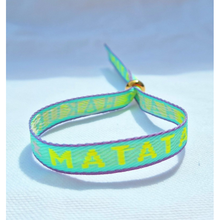 Bracelet ruban - Hakuna matata