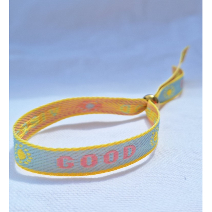 Bracelet ruban - Good vibes