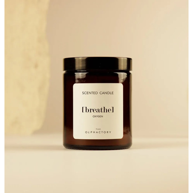 Bougie en verre 200g - Breath - Oxygen