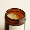 Bougie en verre 135g - Cosy - Santal