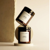 Bougie en verre 135g - Grace - Mint & Tea Basil