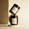 Bougie en verre 135g - Blessing - Dark Amber