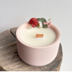 Bougie fleurie - Pure thé - Small