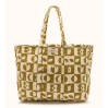 Cabas Samba - Damier - Tobacco