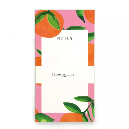 Bloc Notes - Oranges