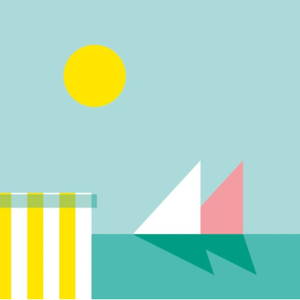 Serviettes en papier - Cannes plage - 133002987