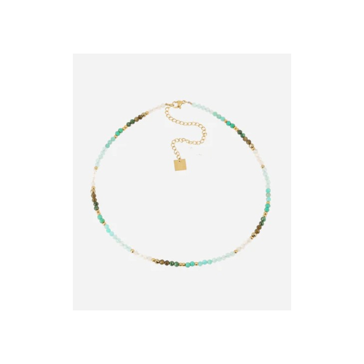 Collier Tutti-Frutti - bleu