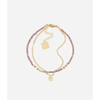 Bracelet apache - Grenat
