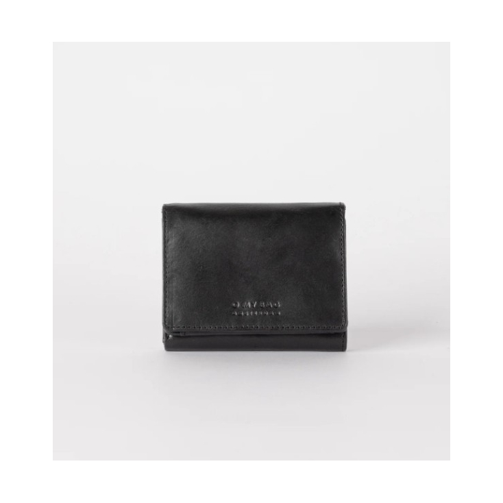 Ollie Wallet - Black Classic Leather