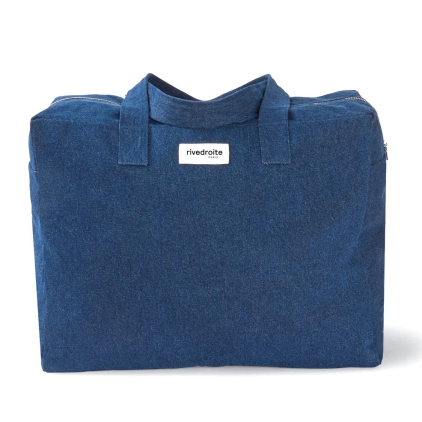 Elzevir - Le grand sac week-end - Raw Denim