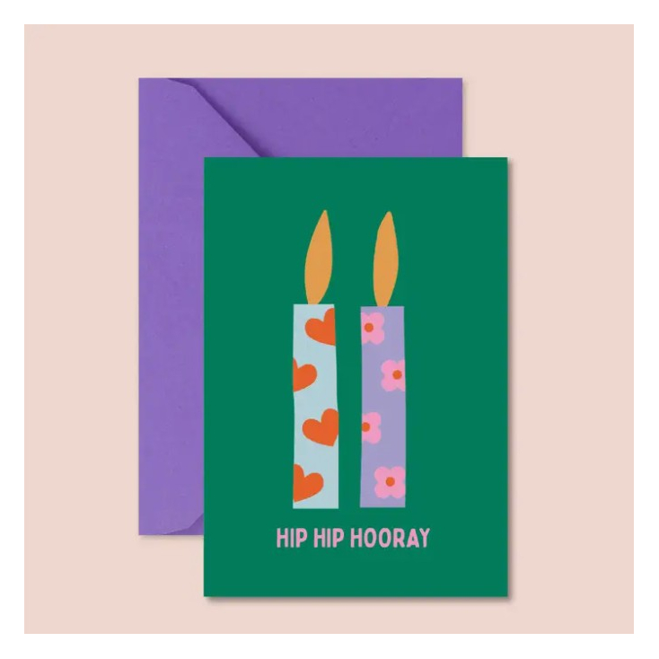 Carte avec enveloppe - Merci