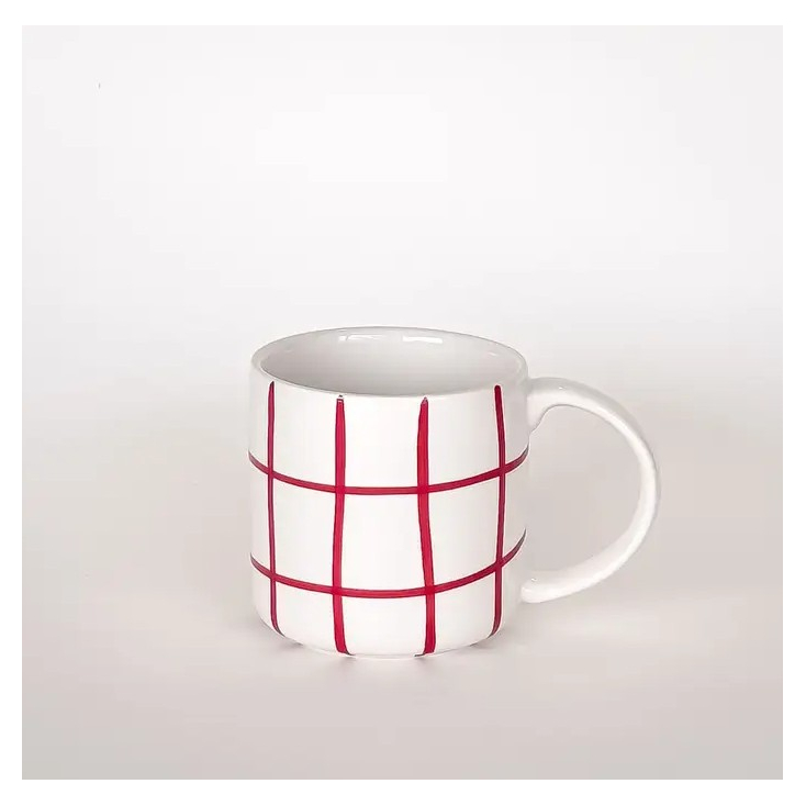 Mug Grid - Tarmonto Red