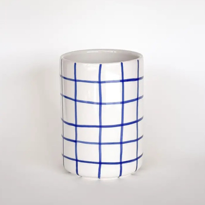 Vase Grid - Mare Blue