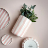 Vase Stripes - Incanto Rose