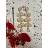 Boucles d'oreilles - messing -