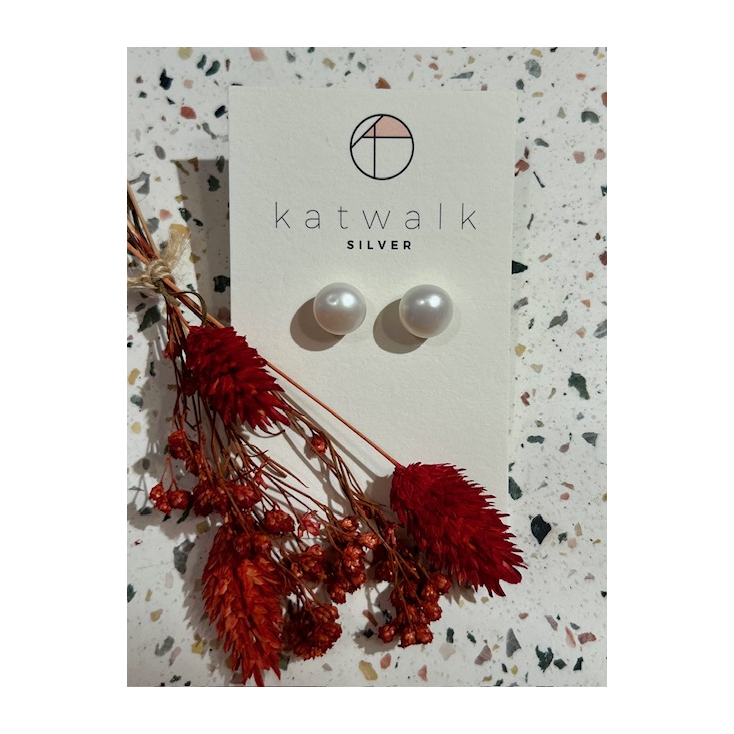 Boucles d'oreilles - messing - fleur