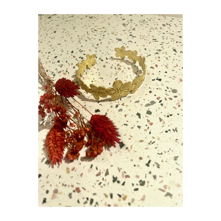 Bracelet - messing -