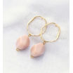 Boucles d'oreilles Anna rose - F012