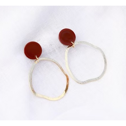 Boucles d'oreilles Britt Bordeau - F019
