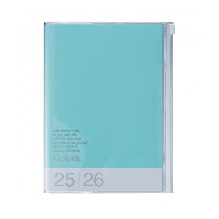 Agenda Colors A6 2025-2026 - Mint