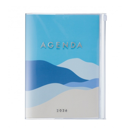 Agenda Mountain A6 2025-2026 - Blue