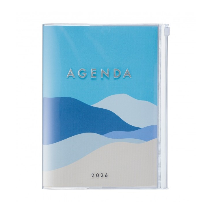 Agenda Mountain A6 2025-2026 - Blue