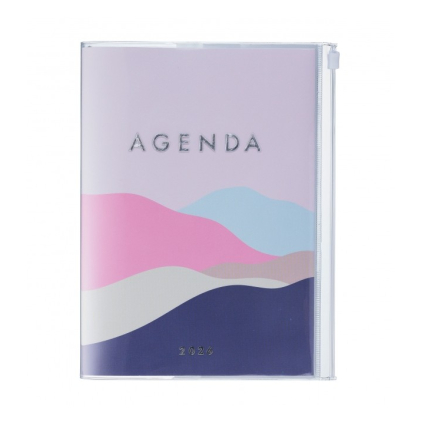 Agenda Mountain A6 2025-2026 - Pink